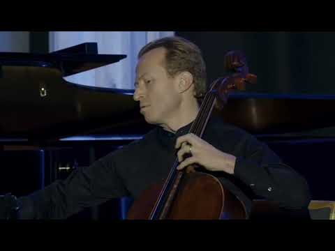 Classical pianist Tatia Chikovani and Cellist Ernst Glaser plays Schindlers list theme for an audience