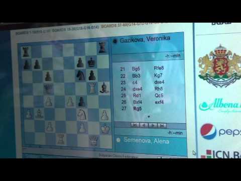 D12 6.2. Alena Semenova  - Veronika Gažíková 0 - 1