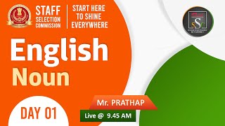 DAY 1 - 09:45 AM ENGLISH | NOUN | SSC CGL 2020 | SSC VIDEOS IN TAMIL | RACE INSTITUTE |