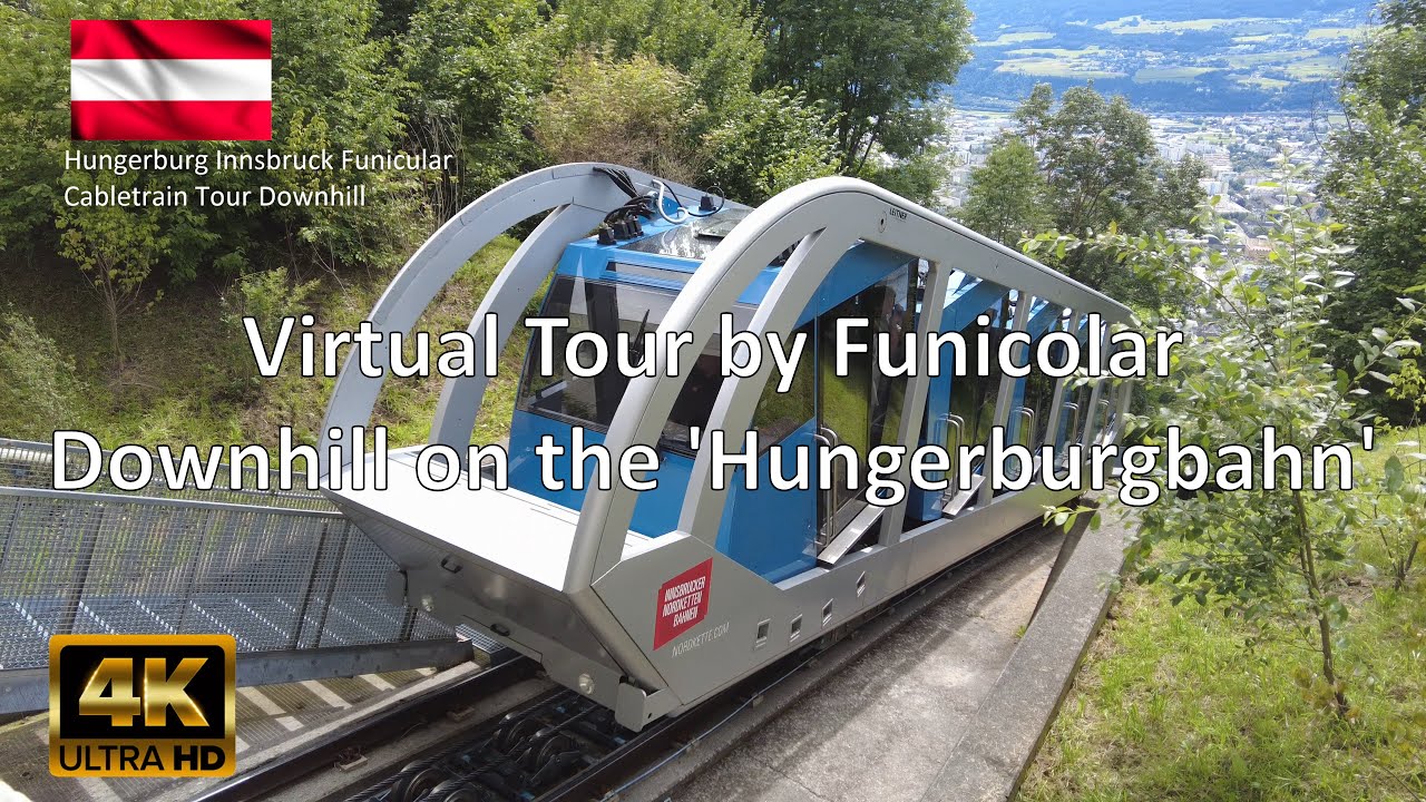 Experience a virtual Hungerburg Funicular ride.