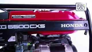Honda EG5500CXS - відео 1