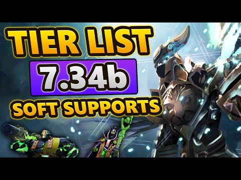 Soft Support Tier List | Dota 2 7.34b