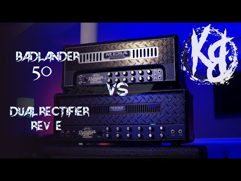 DIREKTER VERGLEICH - Mesa Badlander 50 vs. Rev E/F Dual Rectifier