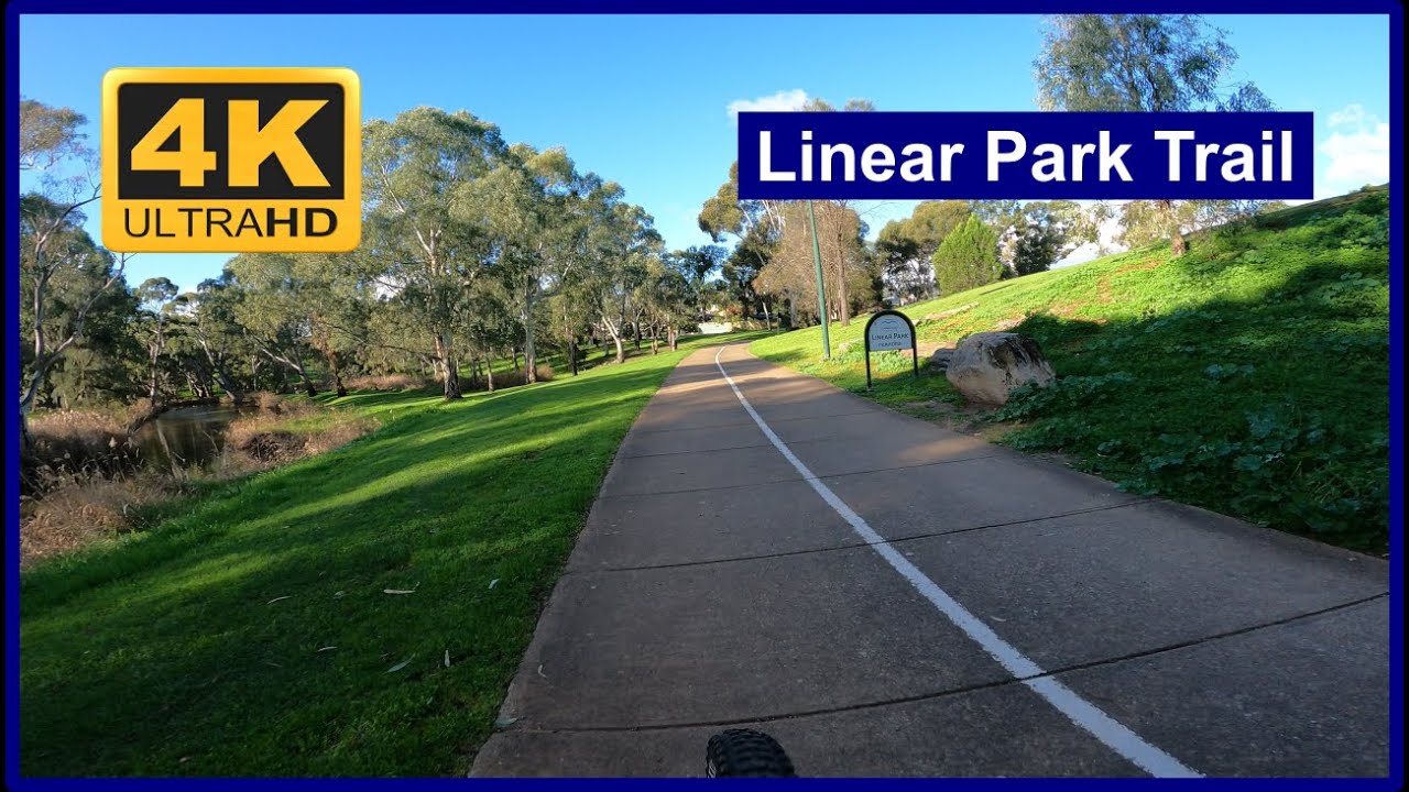 Experience a virtual stroll through River Torrens Linear Park Trail.