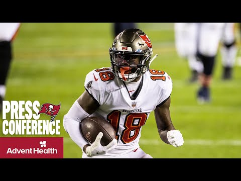 Tyler Johnson on First NFL Touchdown Catch From Tom Brady | Press Conference