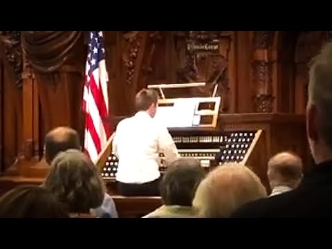 The 'Star-Spangled Banner' on Pipe Organ at Methuen Music Hall - National Anthem USA - Paul Fey