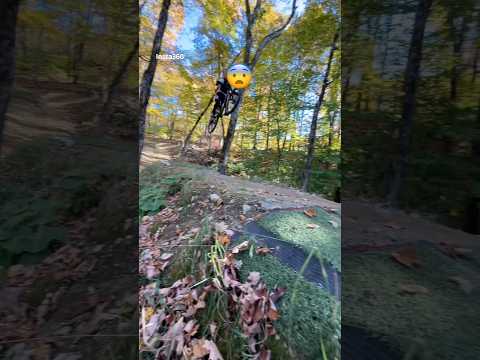 20 ft jump: Haters will say It’s fake 😭 #mtb #mountainbike #sendit #shorts #downhill #fypシ゚viral
