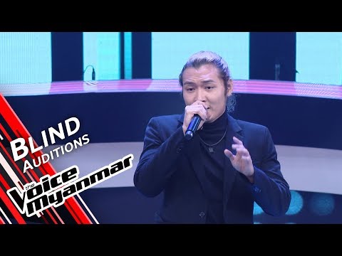 Solomon King - Can't Help Falling In Love (Elvis Presley) | Blind Audition - The Voice Myanmar 2019