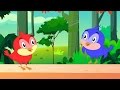 Two Little Dicky Birds Sitting On a Wall  - Nursery Rhyme with Lyrics