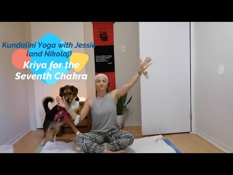 Kundalini Yoga with Jessie (and Nikolaj): Kriya for the Seventh Chakra (Crown Chakra)