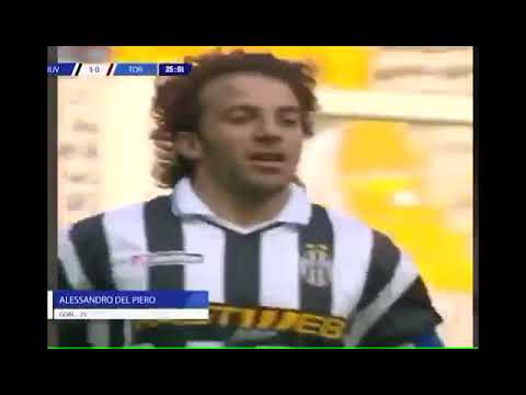 Alessandro Del Piero (Juventus) - 14/10/2001 - Juventus 3x3 Torino - 2 gols