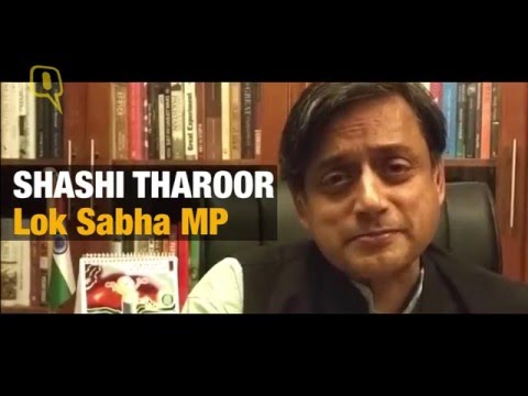 Shashi Tharoor Wishes The Quint on Its First Anniversary