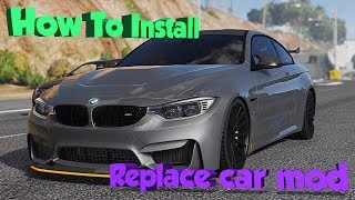 GTA V || Easiest Way To Install A Replace Car Mod