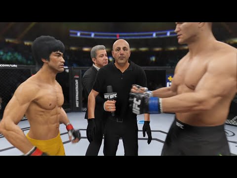 UFC 4 - Bruce Lee vs. Junior Dos Santos - Epic Fight 🔥🐲
