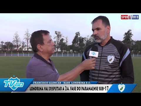 LONDRINA VAI DISPUTAR A 2A. FASE DO PARANAENSE SUB-17