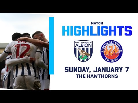 FC WBA West Bromwich Albion 4-1 FC Aldershot Town