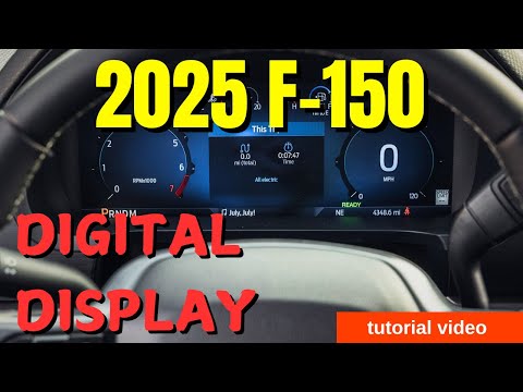 Complete Guide to the 2025 F-150 Digital Display