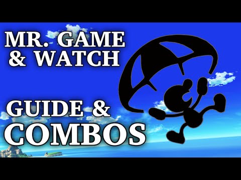How To Play Mr. Game and Watch In Super Smash Bros Ultimate! Combos and Guide