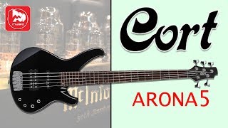 Video thumbnail for Пятиструнная бас-гитара CORT ARONA-5 by PopMusicRu