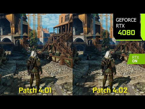 The Witcher 3 Next-Gen Patch 4.02 - Significant CPU Performance Improvements | RTX 4080 | i7 10700F