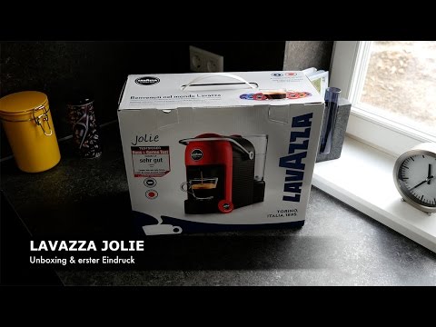 Unboxing & erster Eindruck LAVAZZA JOLIE Kaffemaschine
