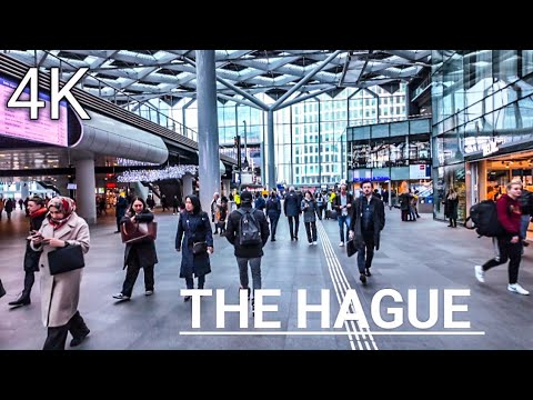 The Hague / Netherlands 🇳🇱 / Walking tour - 4K60fps ✨️#TRAVEL #europe | ZOOL TRAVELING
