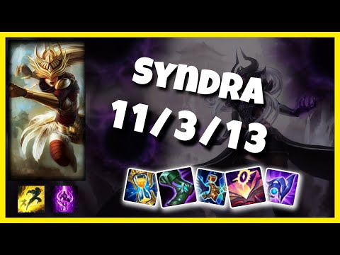 Syndra vs Mordekaiser EU Challenger TOP (11/3/13) Gameplay Replay - Patch 10.24