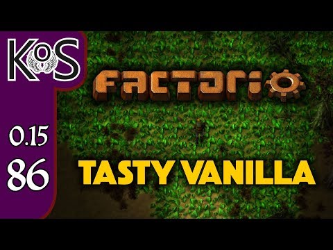 Factorio 0.15 Tasty Vanilla Ep 86: Mega Power Station - Expensive Recipes, Let's Play, Gameplay
