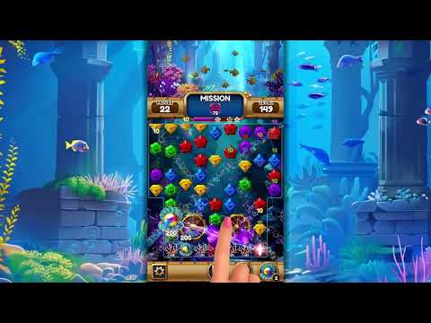 Jewel of Deep Sea - Pop & Blast Match 3 Puzzle Game (V15_Coral_15s) #games #gameplay #puzzle #game