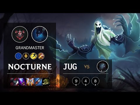 Nocturne Jungle vs Kindred - EUW Grandmaster Patch 10.5