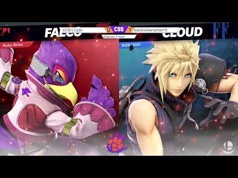 Clocktower Smash 115 - WF - GCB | Cybil (Falco) vs. Ego | kendricklamarfan19 (Cloud) - SSBU