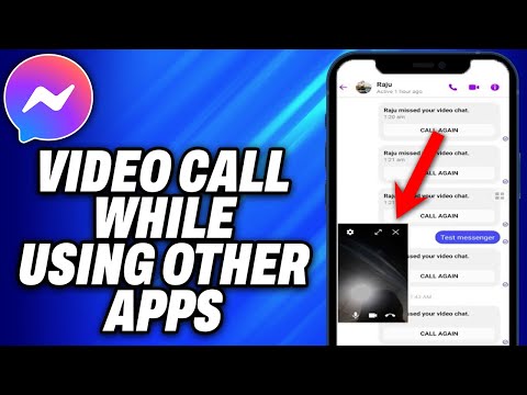 How To Video Call in Messenger While Using Other Apps - Easy Fix