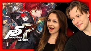 Our FIRST TIME Playing Persona 5 Royal | Blind Playthrough (Pt 1)