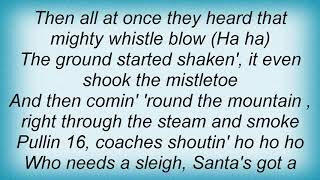 Blake Shelton - Santa&#39;s Got A Choo Choo Train Lyrics