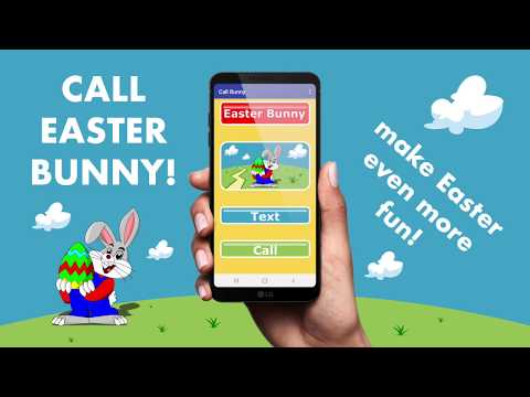 Fake Call Easter Bunny's Voicemail & Text Video