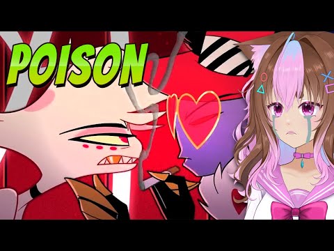 Poison | Hazbin Hotel Reaction | Stop hurting Angel please!