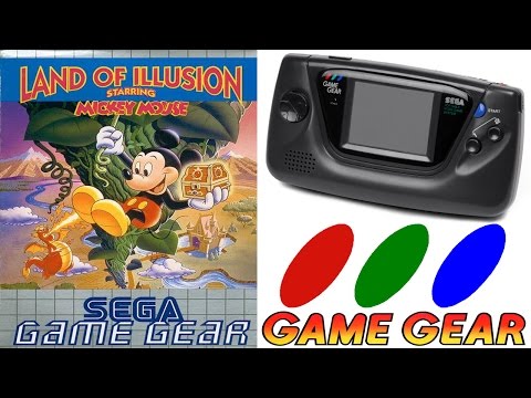 Land of Illusion starring Mickey Mouse Game Gear