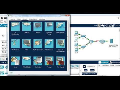 17.7.7 Packet Tracer - Troubleshoot Connectivity Issues بالعربي