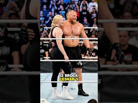 🚨 Brock Lesnar’s Daughter INTERFERES at WrestleMania?! 😱 #WWE #BrockLesnar #MyaLesnar