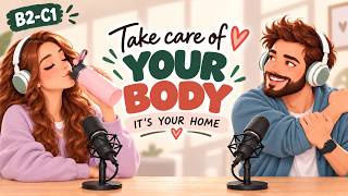 English Podcast For Learning English Conversation | Daily Life English | Take Care Of Your Body
