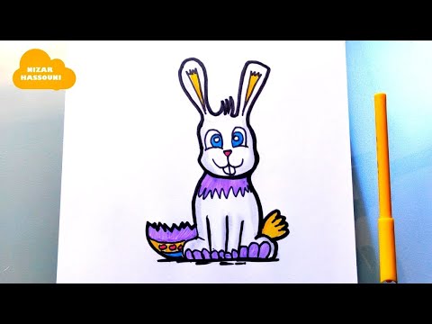 Comment dessiner un lapin de pâques