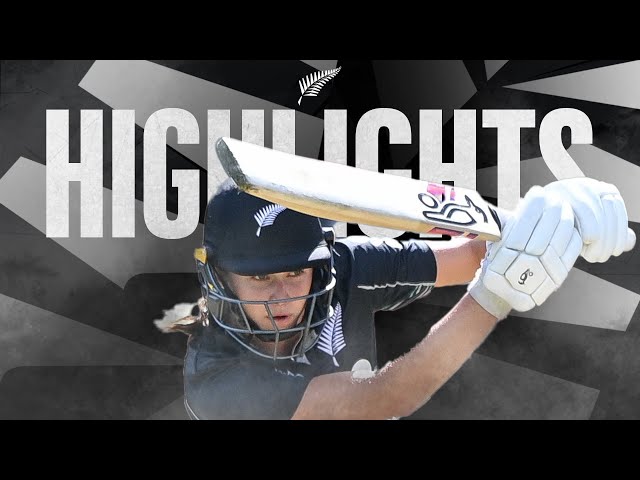 Bates And Halliday Shine In Convincing Win! | Highlights | New Zealand Women v Sri Lanka | 2nd T20