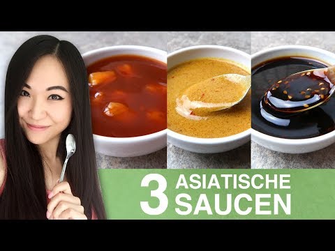 RECIPE: Sweet and Sour Sauce | Peanut Sauce | Teriyaki Sauce | Make your own Asian sauces