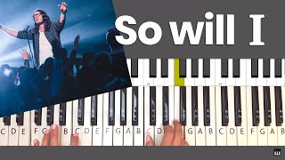 So Will I Hillsong Piano Tutorial and Chords