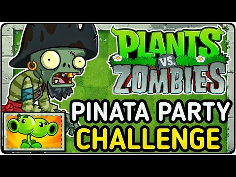 Plants vs Zombies 2 - Hardest Pinata Party Challenge In PvZ2 - Android Gameplay