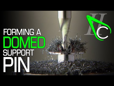 Forming A Domed Support Pin