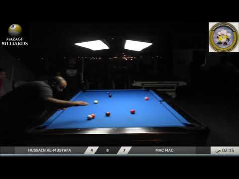 AlAbrag Pool Club Open Tournament T2 [ FINALS ] / Hussain Al-Mustafa vs Mac Mac