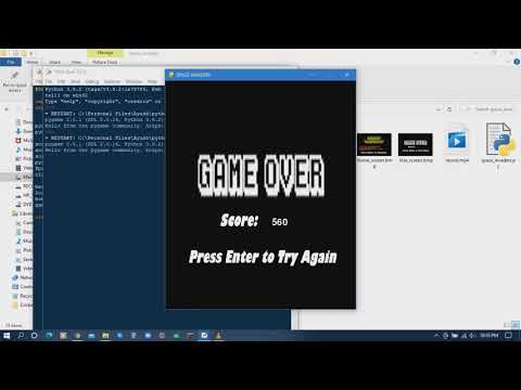 Space Invaders in Python with the Pygame Package