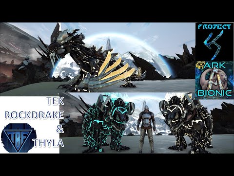 Tek Thyla and Tek Drake! - Project K and Ark Bionic! E15 Tek Playthrough - Ark Survival Evolved