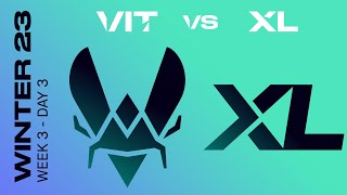 LEC Winter Split 2023 - W3D3 - VIT vs XL